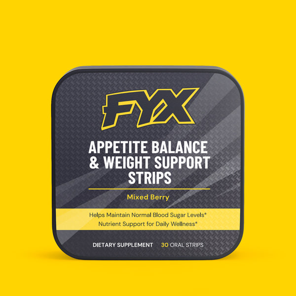 FYX Daily Appetite Balance and Weight Support Strips with saffron and chromium
