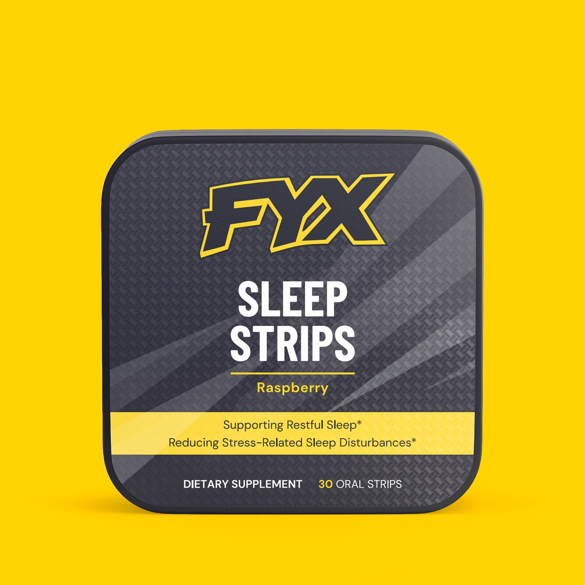 FYX Daily Sleep Strips pack with valerian, lavender, chamomile and melatonin
