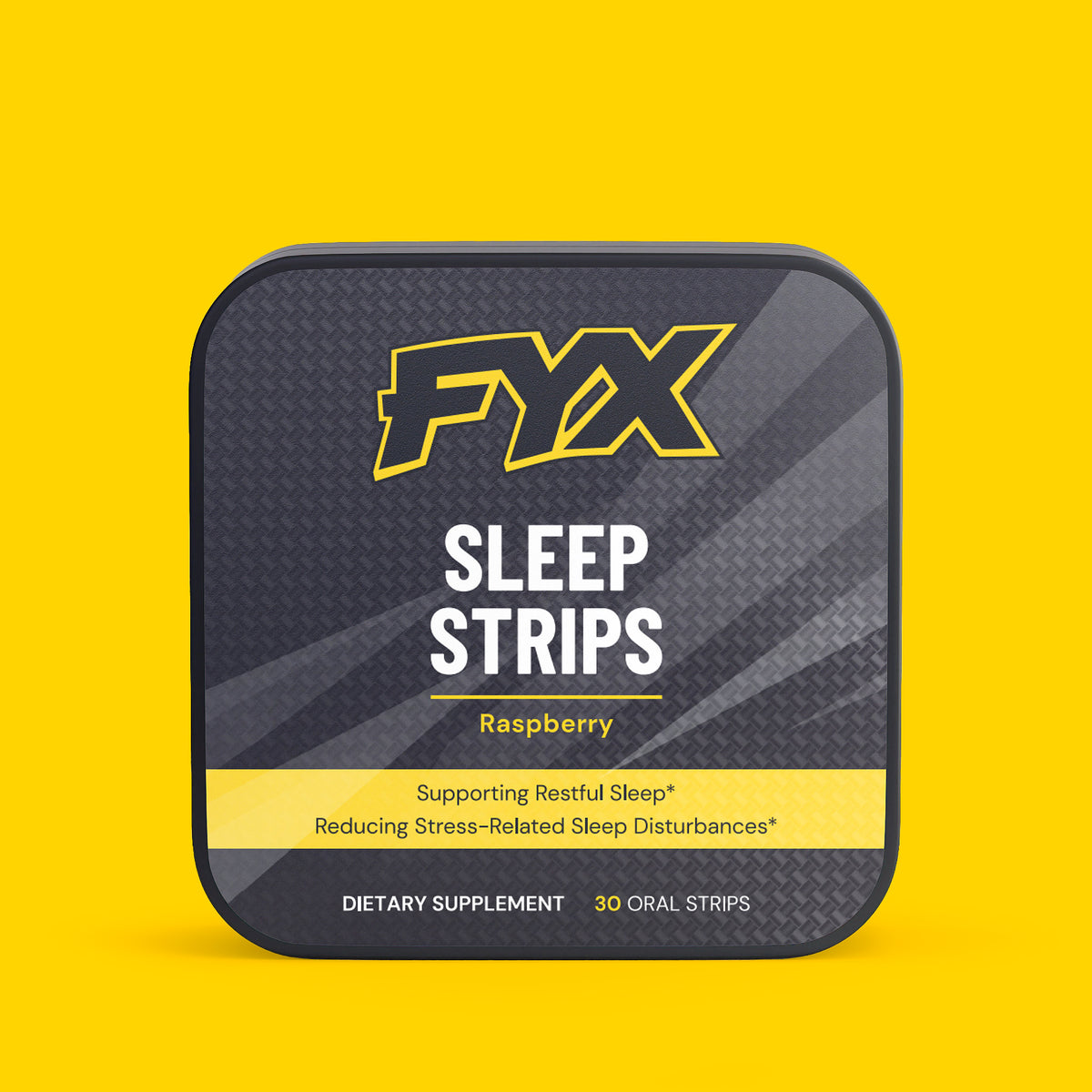 FYX Daily Sleep Strips pack with valerian, lavender, chamomile and melatonin